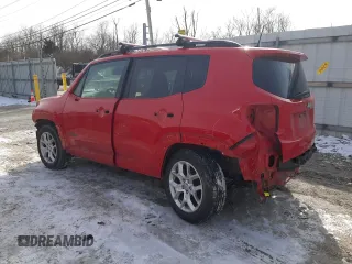 2018 Jeep Renegade Latitude with VIN ZACCJABB0JPJ58541, listed as a Copart auction lot 45151855 with 83,754 mi miles and Salvage Title. Bid and sale history available at carsss.com. Image 2.