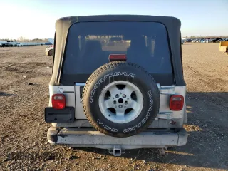2003 Jeep Wrangler Sport with VIN 1J4FA49S03P313901, listed as a Copart auction lot 46100245 with 61,335 mi miles and Clean Title. Bid and sale history available at carsss.com. Image 6.