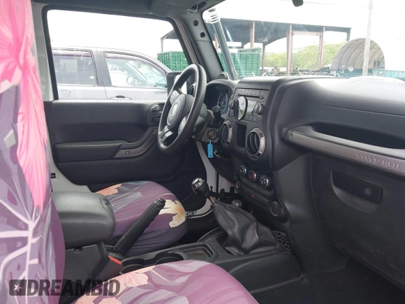 2013 Jeep Wrangler Sport with VIN 1C4AJWAG6DL626429, listed as a IAAI auction lot 42348347 with 120,104 mi miles and . Bid and sale history available at DreamBid. Image 5.