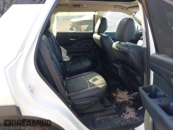 2023 Nissan Pathfinder SL with VIN 5N1DR3CD1PC208061, listed as a IAAI auction lot 42087660 with 37,018 mi miles and . Bid and sale history available at DreamBid. Image 8.