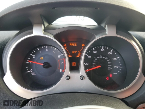 2014 Nissan Juke S with VIN JN8AF5MR5ET453579, listed as a Copart auction lot 52574085 with Not Provided miles and Salvage Title. Bid and sale history available at DreamBid. Image 9.