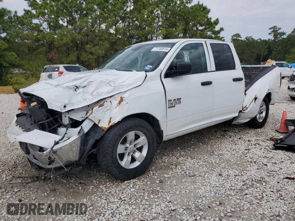 2019 Ram 1500 Tradesman with VIN 1C6RR6FG3KS552773, listed as a Copart auction lot 71740614 with 198,756 mi miles and Non repairable. Bid and sale history available at DreamBid. Image 1.