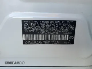2011 Lexus IS 350 with VIN JTHCE5C29B5000138, listed as a Copart auction lot 42920825 with 105,420 mi miles and Salvage title. Bid and sale history available at DreamBid. Image 12.
