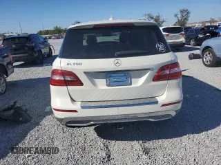 2013 Mercedes-Benz M 350 with VIN 4JGDA5JB0DA207866, listed as a Copart auction lot 48928315 with Not Provided miles and Salvage Title. Bid and sale history available at DreamBid. Image 6.
