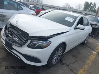 2017 Mercedes-Benz E-Class E 300 Luxury with VIN WDDZF4KB9HA072483, listed as a IAAI auction lot 41805058 with 131,890 mi miles. Bid and sale history available at carsss.com. Image 2.