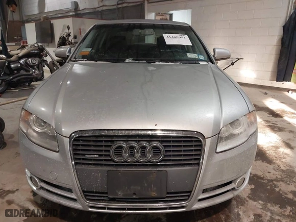2007 Audi A4 2.0T with VIN WAUDF78E17A246842, listed as a IAAI auction lot 41400953 with 112,734 mi miles. Bid and sale history available at carsss.com. Image 6.