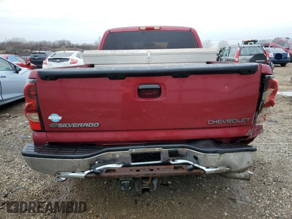 2005 Chevrolet Silverado 1500 LS with VIN 2GCEC19T551393165, listed as a Copart auction lot 51863175 with 280,152 mi miles and Salvage Title. Bid and sale history available at DreamBid. Image 6.