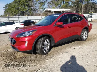 2021 Ford Escape Titanium Hybrid z VIN 1FMCU0DZ3MUA40397, wystawiony jako Copart lot #46353745 z przebiegiem 32 167 mil mil oraz Szkody całkowita. Historia ofert i sprzedaży dostępna na DreamBid. Obrazek 1.