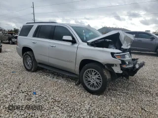 2020 Chevrolet Tahoe LS with VIN 1GNSCAKC9LR265813, listed as a Copart auction lot 84847724 with Not provided miles and Salvage title. Bid and sale history available at DreamBid. Image 4.