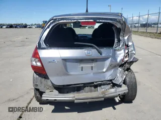 2008 Honda Fit with VIN JHMGD38498S053208, listed as a Copart auction lot 51540825 with 174,509 mi miles and Salvage Title. Bid and sale history available at carsss.com. Image 6.