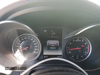 2017 Mercedes-Benz GLC with VIN WDC0G6EB9HF258898, listed as a Copart auction lot 80385914 with 98,318 mi miles and Salvage Title. Bid and sale history available at carsss.com. Image 9.