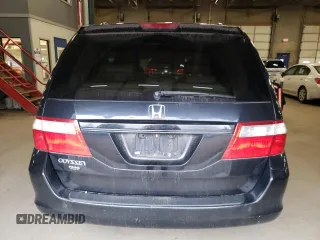 2007 Honda Odyssey EX-L with VIN 5FNRL38717B123111, listed as a Copart auction lot 52906645 with 235,188 mi miles and Salvage Title. Bid and sale history available at carsss.com. Image 6.