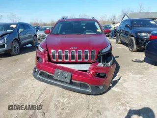 2015 Jeep Cherokee Limited with VIN 1C4PJMDS1FW646135, listed as a IAAI auction lot 41991811 with 123,229 mi miles. Bid and sale history available at carsss.com. Image 12.