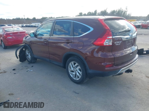 2016 Honda CR-V EX with VIN 5J6RM4H59GL001962, listed as a IAAI auction lot 41890901 with 105,255 mi miles and . Bid and sale history available at DreamBid. Image 3.