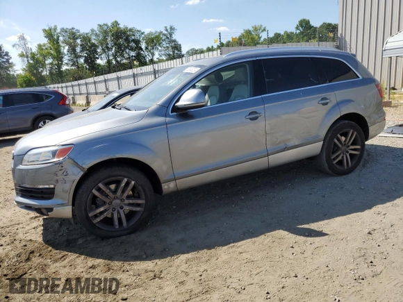 2008 Audi Q7 4.2L Premium with VIN WA1BV74L78D031543, listed as a Copart auction lot 60248224 with 102,023 mi miles and Salvage Title. Bid and sale history available at carsss.com. Image 1.
