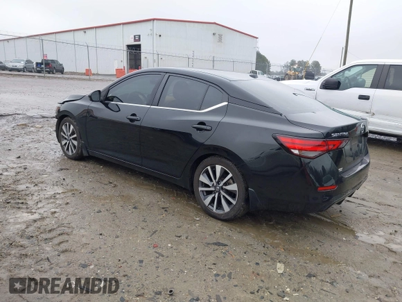 2020 Nissan Sentra SV with VIN 3N1AB8CV4LY292687, listed as a IAAI auction lot 41430519 with 112,955 mi miles. Bid and sale history available at carsss.com. Image 3.