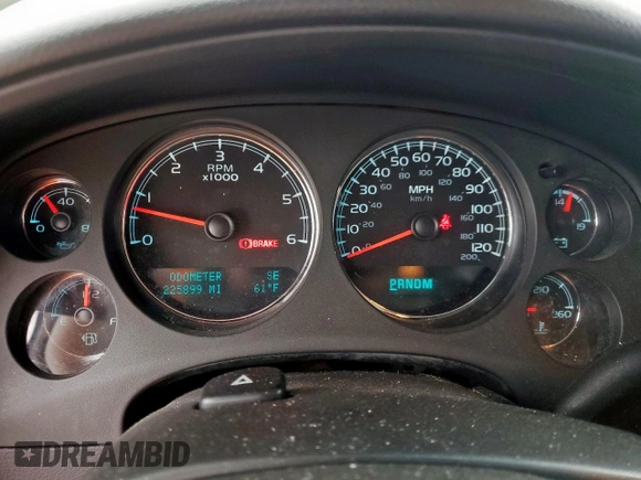 2013 Chevrolet Tahoe LS with VIN 1GNSCAE00DR373160, listed as a Copart auction lot 56196045 with 225,899 mi miles and Clean title. Bid and sale history available at DreamBid. Image 9.