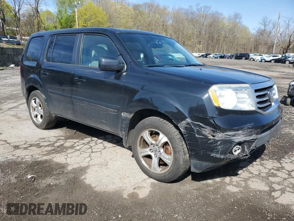 2014 Honda Pilot EX-L with VIN 5FNYF4H57EB002202, listed as a Copart auction lot 52979515 with 218,103 mi miles and Salvage Title. Bid and sale history available at carsss.com. Image 4.