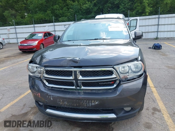 2013 Dodge Durango Crew with VIN 1C4RDJDG0DC693522, listed as a IAAI auction lot 42722229 with 138,585 mi miles and . Bid and sale history available at DreamBid. Image 12.