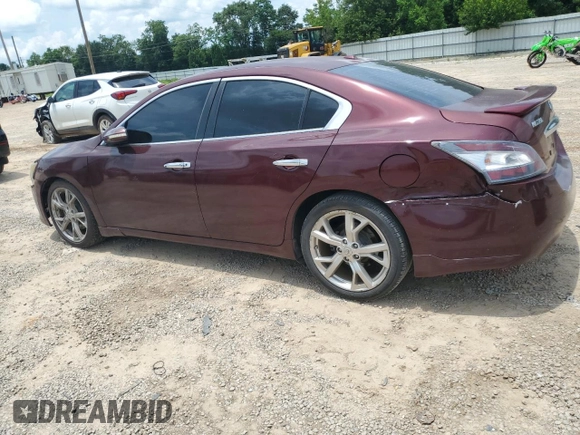 2012 Nissan Maxima S with VIN 1N4AA5AP2CC828778, listed as a Copart auction lot 62322405 with 187,768 mi miles and Clean title. Bid and sale history available at DreamBid. Image 2.