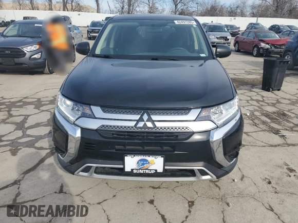 2020 Mitsubishi Outlander ES with VIN JA4AD2A34LZ018461, listed as a Copart auction lot 42497285 with 100,818 mi miles and Salvage title. Bid and sale history available at DreamBid. Image 5.