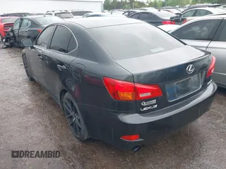 2006 Lexus IS 250 with VIN JTHBK262X65018555, listed as a IAAI auction lot 42112759 with 201,059 mi miles and . Bid and sale history available at DreamBid. Image 3.