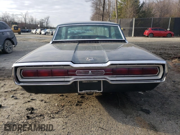 1966 Ford Thunderbird with VIN 6Y87Z137821, listed as a Copart auction lot 83192604 with 97,481 mi miles and Clean Title. Bid and sale history available at DreamBid. Image 6.