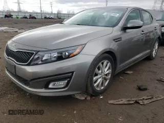 2015 Kia Optima EX z VIN 5XXGN4A71FG420070, wystawiony jako Copart lot #57547604 z przebiegiem 90 398 mil mil oraz Nie do naprawy • Non repairable. Historia ofert i sprzedaży dostępna na DreamBid. Obrazek 1.