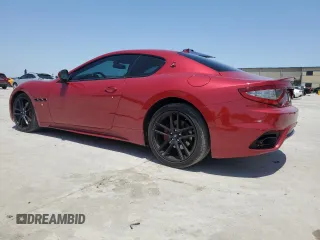 2018 Maserati GranTurismo Sport с VIN ZAM45VLA5J0254000, выставлен на аукционе Copart как лот 57055945 с пробегом 20 301 миль миль и Списание • Salvage title. История ставок и продаж доступна на DreamBid. Изображение 2.