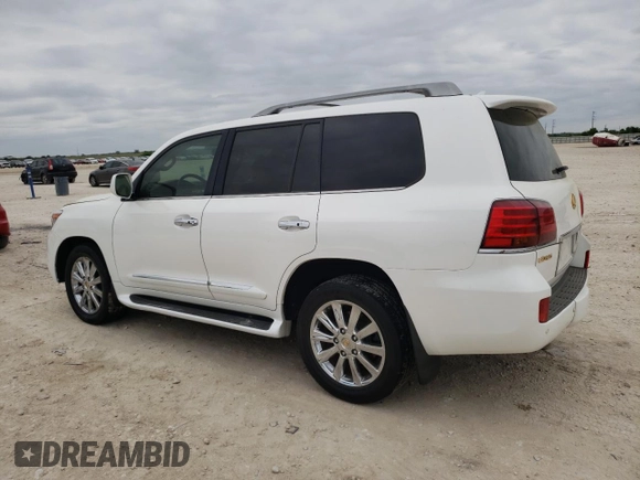 2009 Lexus LX 570 with VIN JTJHY00W694027710, listed as a Copart auction lot 51911065 with 141,173 mi miles and Salvage Title. Bid and sale history available at carsss.com. Image 2.
