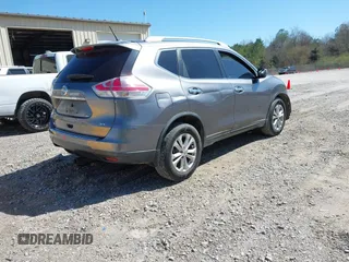 2016 Nissan Rogue SV with VIN KNMAT2MT4GP687643, listed as a IAAI auction lot 41762635 with 98,771 mi miles and . Bid and sale history available at DreamBid. Image 4.