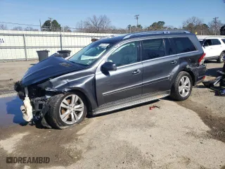 2012 Mercedes-Benz GL-Class GL 450 with VIN 4JGBF7BEXCA798977, listed as a Copart auction lot 48613755 with 133,549 mi miles and Salvage Title. Bid and sale history available at carsss.com. Image 1.