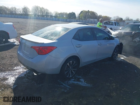 2017 Toyota Corolla L with VIN 5YFBURHE3HP689955, listed as a IAAI auction lot 41858329 with 126,611 mi miles and . Bid and sale history available at DreamBid. Image 4.