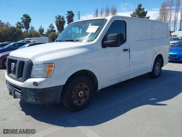 2012 Nissan NV Cargo S with VIN 1N6BF0KY8CN108235, listed as a IAAI auction lot 41896725 with NaN miles. Bid and sale history available at carsss.com. Image 2.