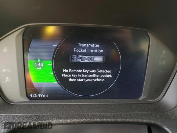 2022 Chevrolet Bolt EV 1LT with VIN 1G1FW6S0XN4116579, listed as a Copart auction lot 41822115 with 42,549 mi miles and Salvage title. Bid and sale history available at DreamBid. Image 9.