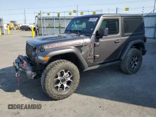 2023 Jeep Wrangler Rubicon with VIN 1C4HJXCG5PW652704, listed as a Copart auction lot 59762475 with 19,924 mi miles and Salvage title. Bid and sale history available at DreamBid. Image 1.