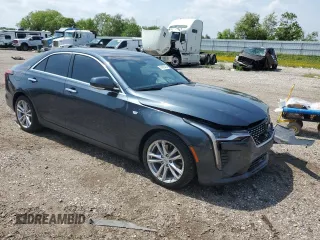 2021 Cadillac CT4 Luxury z VIN 1G6DJ5RKXM0125242, wystawiony jako Copart lot #54506465 z przebiegiem 74 390 mil mil oraz Szkody całkowita. Historia ofert i sprzedaży dostępna na DreamBid. Obrazek 4.