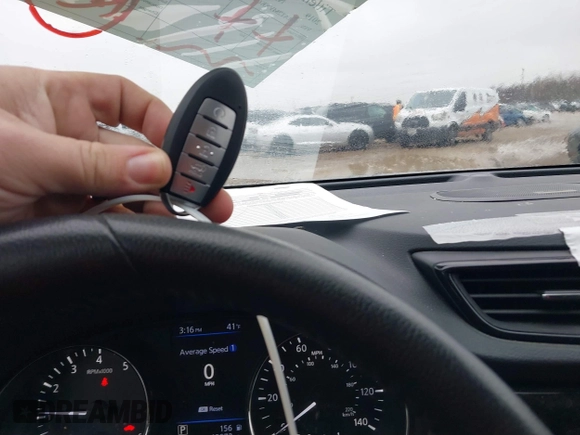 2019 Nissan Rogue SL with VIN 5N1AT2MVXKC835744, listed as a IAAI auction lot 41321618 with 62,872 mi miles. Bid and sale history available at carsss.com. Image 11.