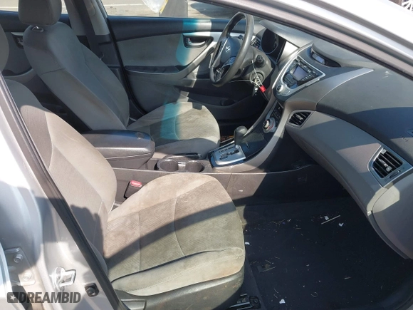 2011 Hyundai Elantra Ltd with VIN KMHDH4AE9BU140051, listed as a IAAI auction lot 41721100 with 185,075 mi miles. Bid and sale history available at carsss.com. Image 5.