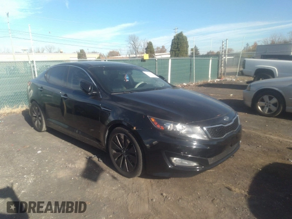 2012 Kia Optima SX with VIN 5XXGR4A68CG001270, listed as a IAAI auction lot 34862669 with 180,039 mi miles and . Bid and sale history available at carsss.com. Image 1.