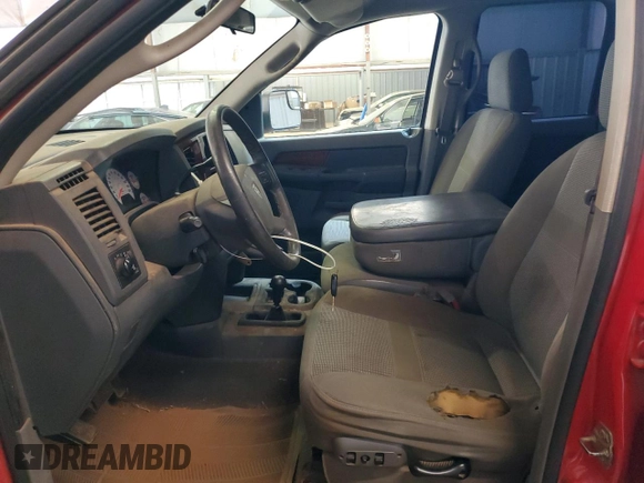 2006 Dodge Ram 2500 SLT with VIN 1D7KS28CX6J138201, listed as a Copart auction lot 59396724 with 280,843 mi miles and Salvage Title. Bid and sale history available at carsss.com. Image 7.