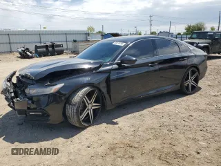 2019 Honda Accord Sport with VIN 1HGCV1F38KA103428, listed as a Copart auction lot 58074295 with 71,281 mi miles and Salvage title. Bid and sale history available at DreamBid. Image 1.