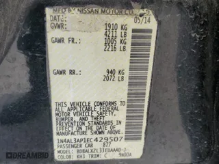 2014 Nissan Altima 2.5 SV with VIN 1N4AL3AP1EC429507, listed as a Copart auction lot 53527875 with 209,232 mi miles and Clean Title. Bid and sale history available at carsss.com. Image 12.