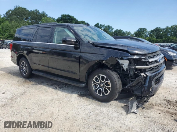 2024 Ford Expedition Max XLT with VIN 1FMJK1H88REA40692, listed as a Copart auction lot 58345455 with 49,226 mi miles and Clean title. Bid and sale history available at DreamBid. Image 4.