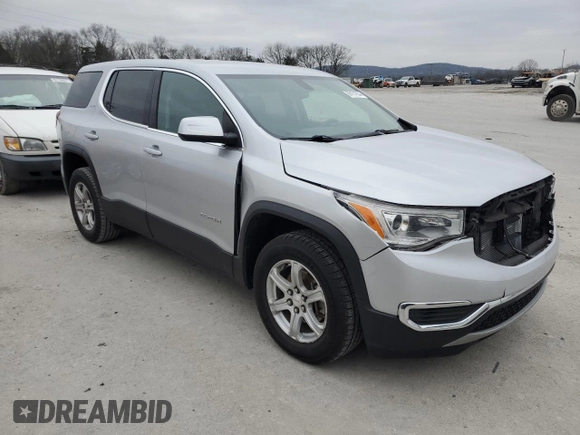 2017 GMC Acadia SLE with VIN 1GKKNKLA2HZ112465, listed as a Copart auction lot 86151634 with 147,100 mi miles and Salvage Title. Bid and sale history available at DreamBid. Image 4.