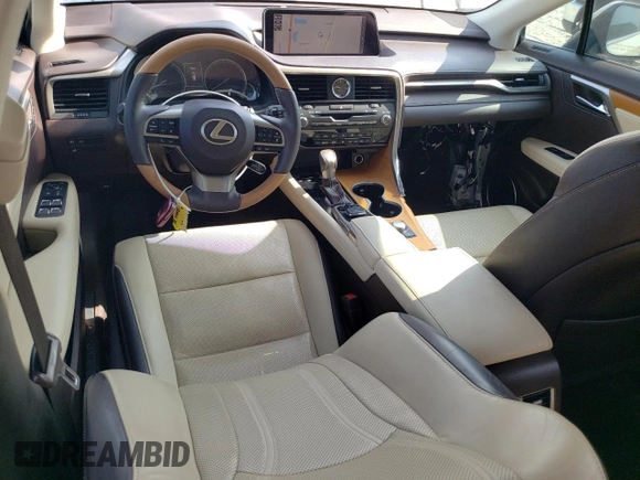 2019 Lexus RX 350 z VIN 2T2ZZMCA7KC119161, wystawiony jako Copart lot #56153615 z przebiegiem 46 015 mil mil oraz Szkoda całkowita • Salvage title. Historia ofert i sprzedaży dostępna na DreamBid. Obrazek 8.