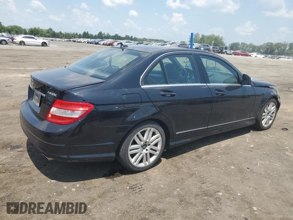 2008 Mercedes-Benz C 300 Sport with VIN WDDGF81X48F065892, listed as a Copart auction lot 61029165 with 82,195 mi miles and Salvage title. Bid and sale history available at DreamBid. Image 3.