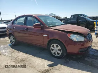 2007 Hyundai Accent GLS with VIN KMHCN46C77U123350, listed as a Copart auction lot 46856845 with 150,833 mi miles and Clean Title. Bid and sale history available at carsss.com. Image 4.