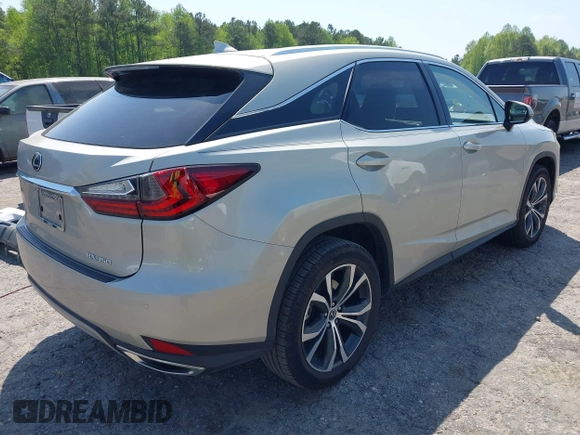 2020 Lexus RX 350 with VIN 2T2HZMAA2LC155128, listed as a IAAI auction lot 42022968 with 48,466 mi miles and . Bid and sale history available at DreamBid. Image 4.
