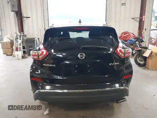 2018 Nissan Murano SL with VIN 5N1AZ2MH7JN132341, listed as a IAAI auction lot 41838334 with 79,516 mi miles. Bid and sale history available at carsss.com. Image 16.